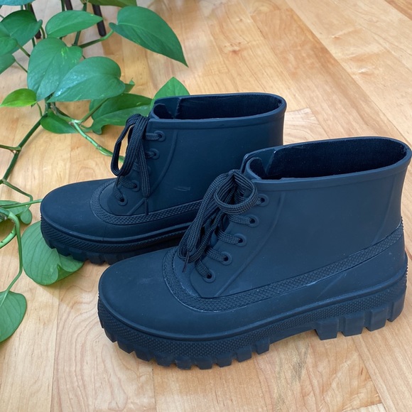 Jeffery Campbell Rain Boots size 8 - Picture 2 of 4